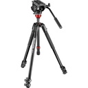 Manfrotto 190X & MVH500AH Aluminum Tripod