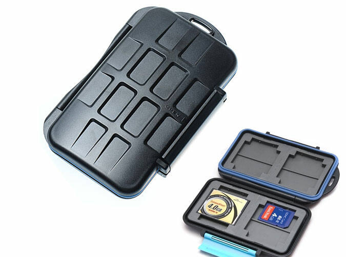 [SAP-ACC-CASE-CFSDTOUGH-01] Waterproof Tough Case 8x SD / 4x CF
