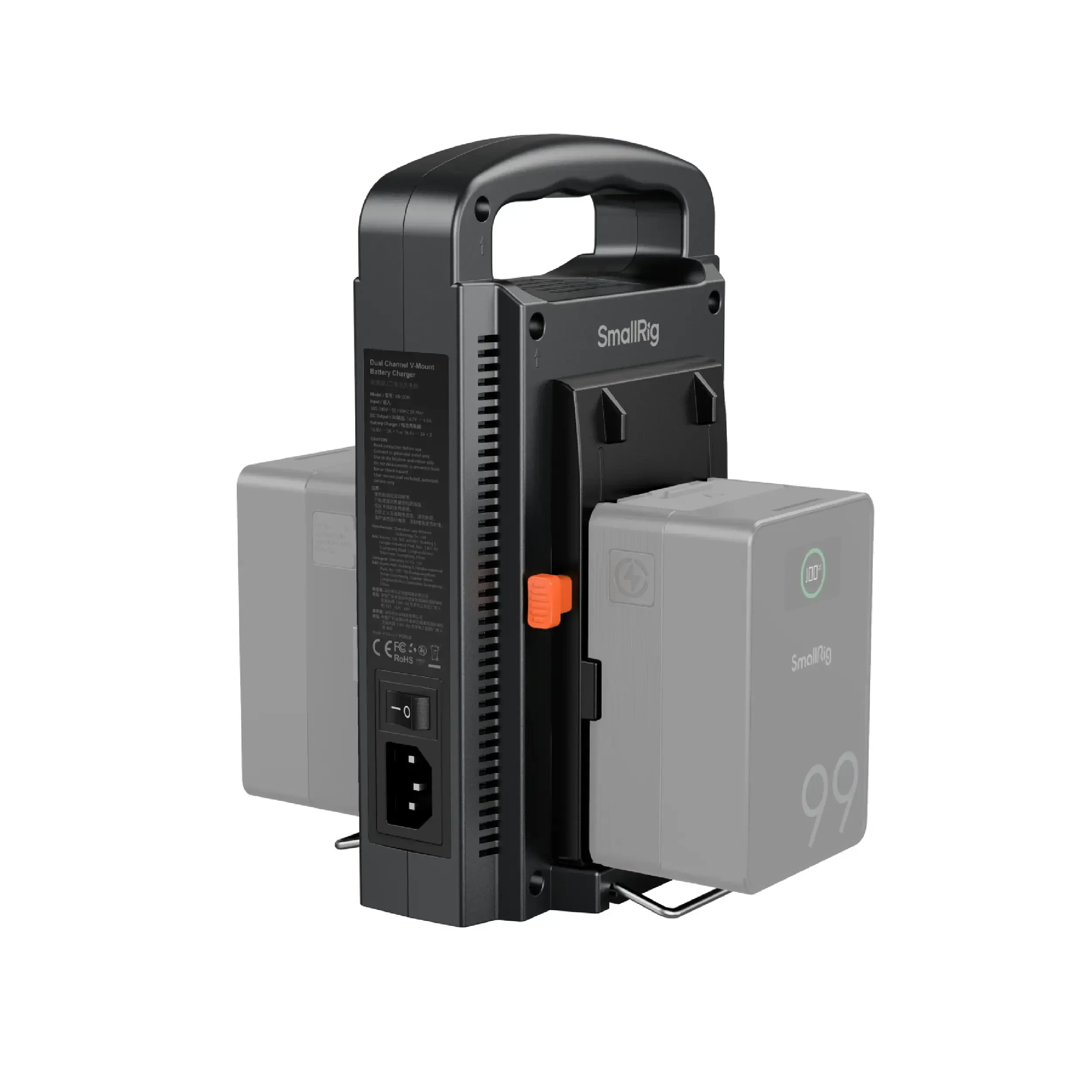 SmallRig Dual-Channel V-Mount Battery Charger